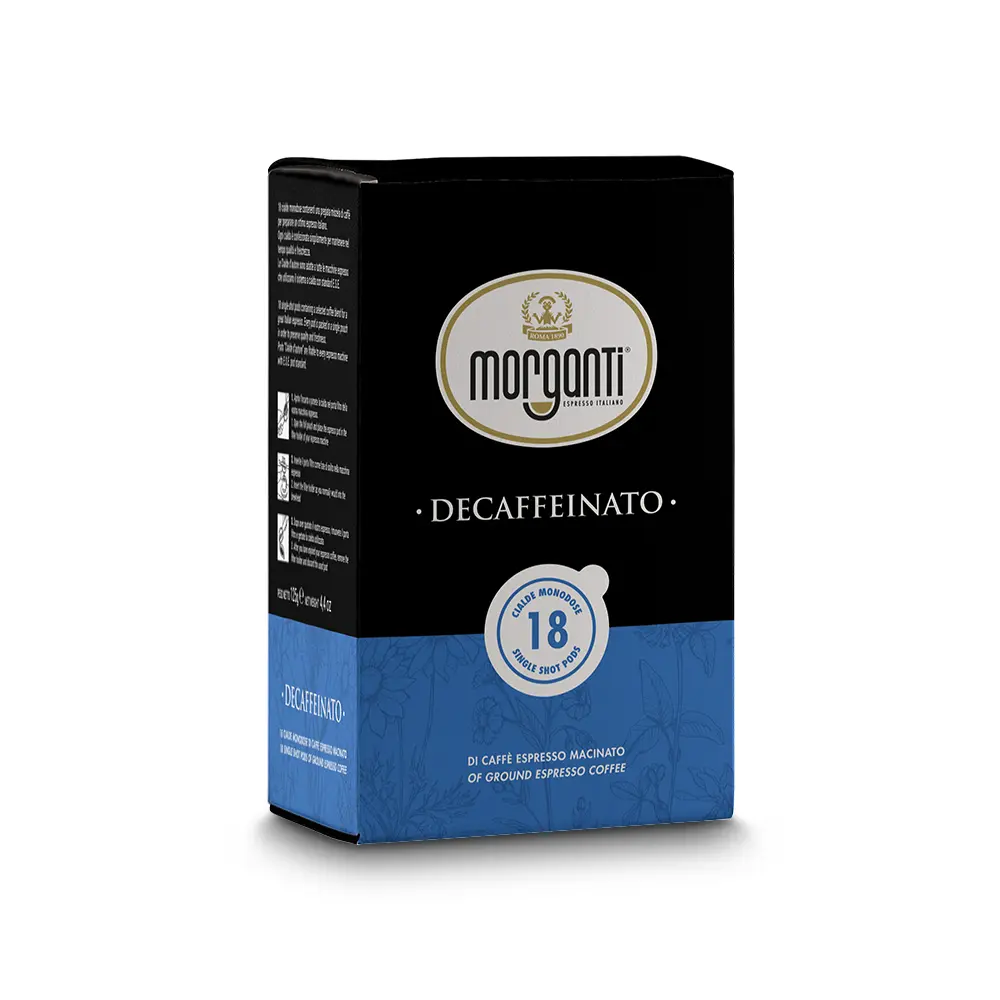 [MRG278] 18 Morganti Decaffeinated Pods 