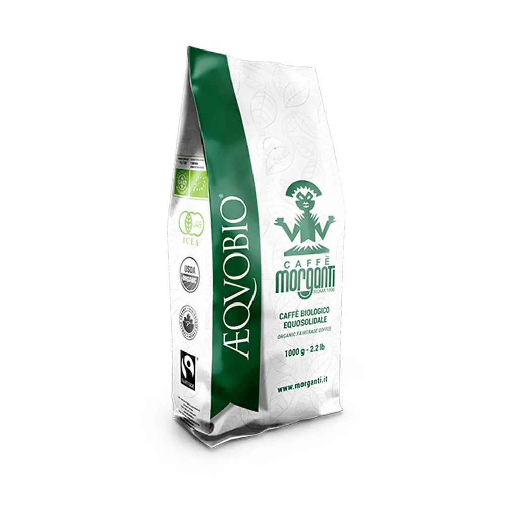 Caffè Morganti ÆQUOBIO FT- BIOCERT IT BIO 006G1689 - 1kg Beans