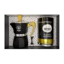 Morganti Gift Set Moka +  Imperiale Ground Coffee 250g