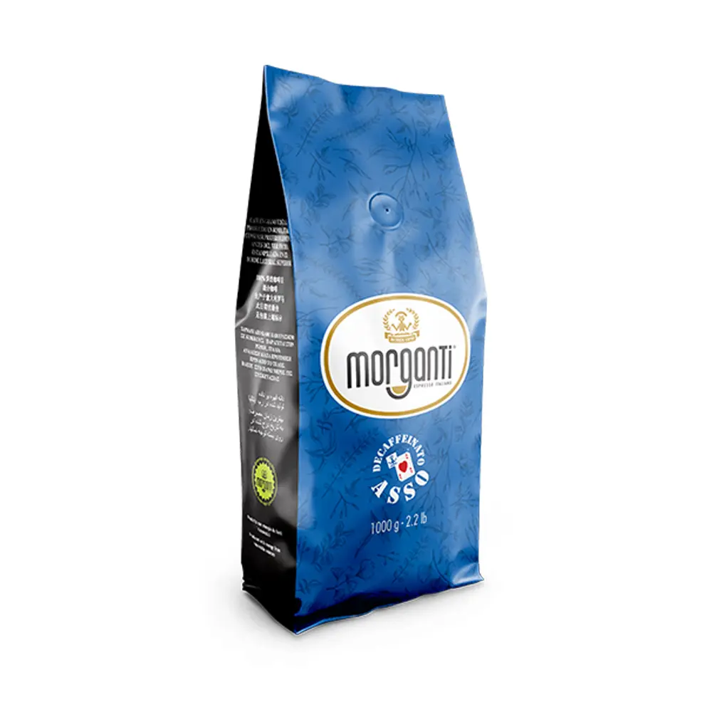 [MRG18] Morganti Decaffeinated Asso 1kg Beans---HSE 090122000000--- Made in Italy