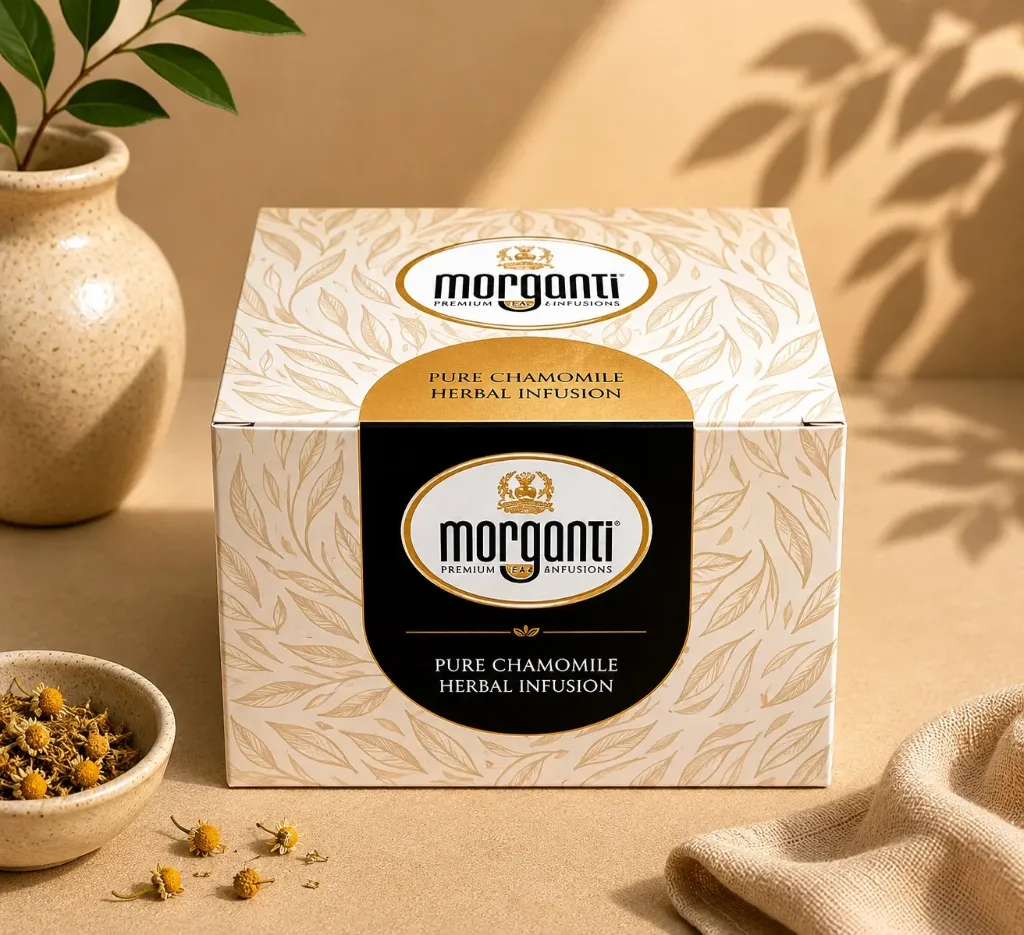 0071.TB - MORGANTI LUXURY PURE CHAMOMILE TEA BAG - 12 PCS