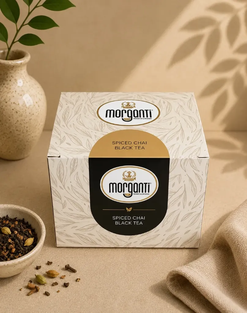 8486.TB - MORGANTI LUXURY TÈ  SPICED CHAI  IN BUSTINE - 15 FILTRI