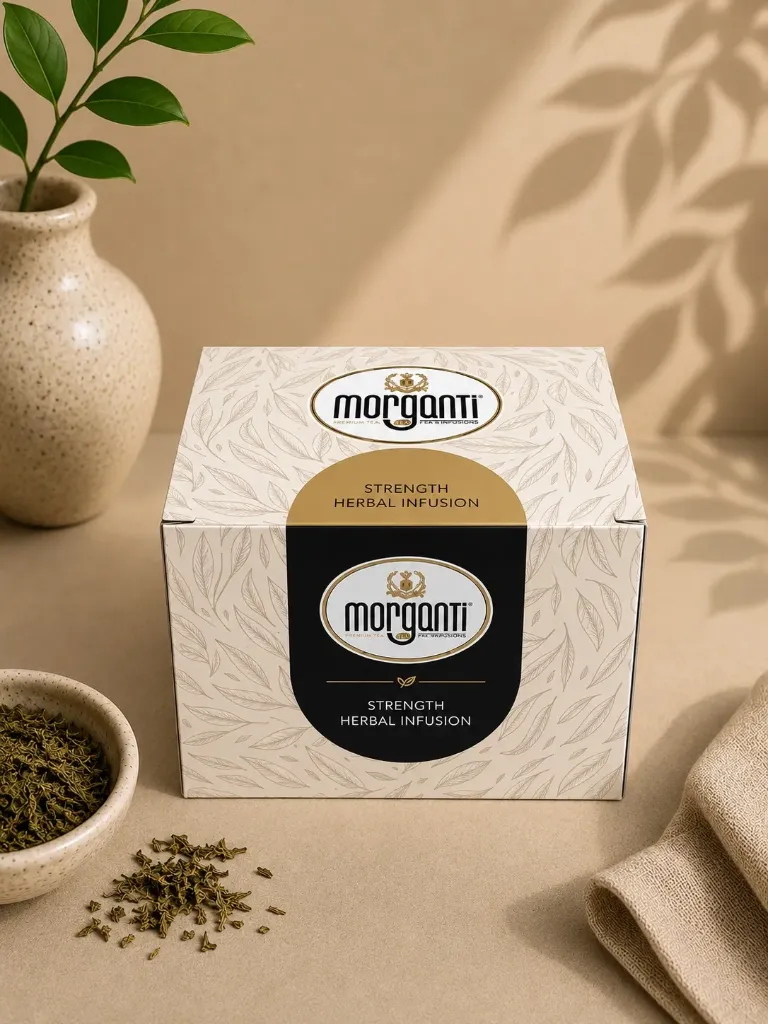 [8901] 8901 - MORGANTI LUXURY STRENGTH TEA BAGS - 15 PCS