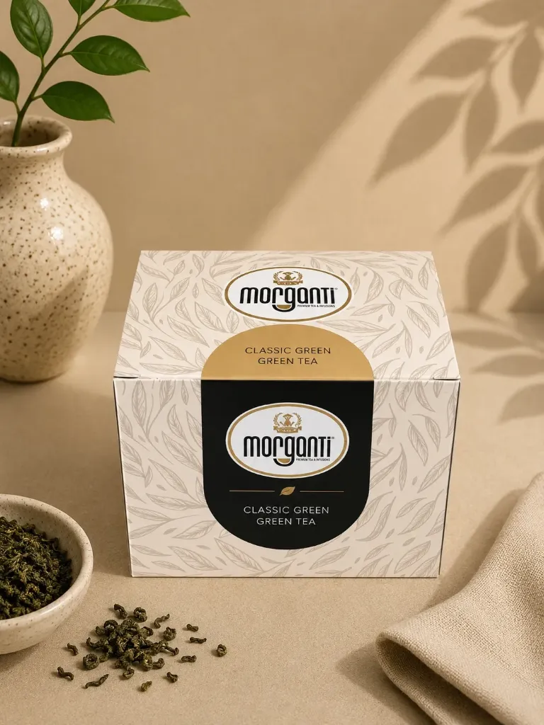 [2324] 2324-MORGANTI LUXURY CLASSIC GREEN TEA TEA BAGS - 15PCS