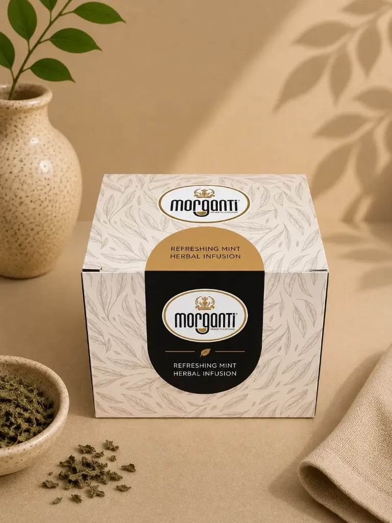 8797.TB - MORGANTI LUXURY TÈ REFRESHING MINT IN BUSTINE - 15 FILTRI