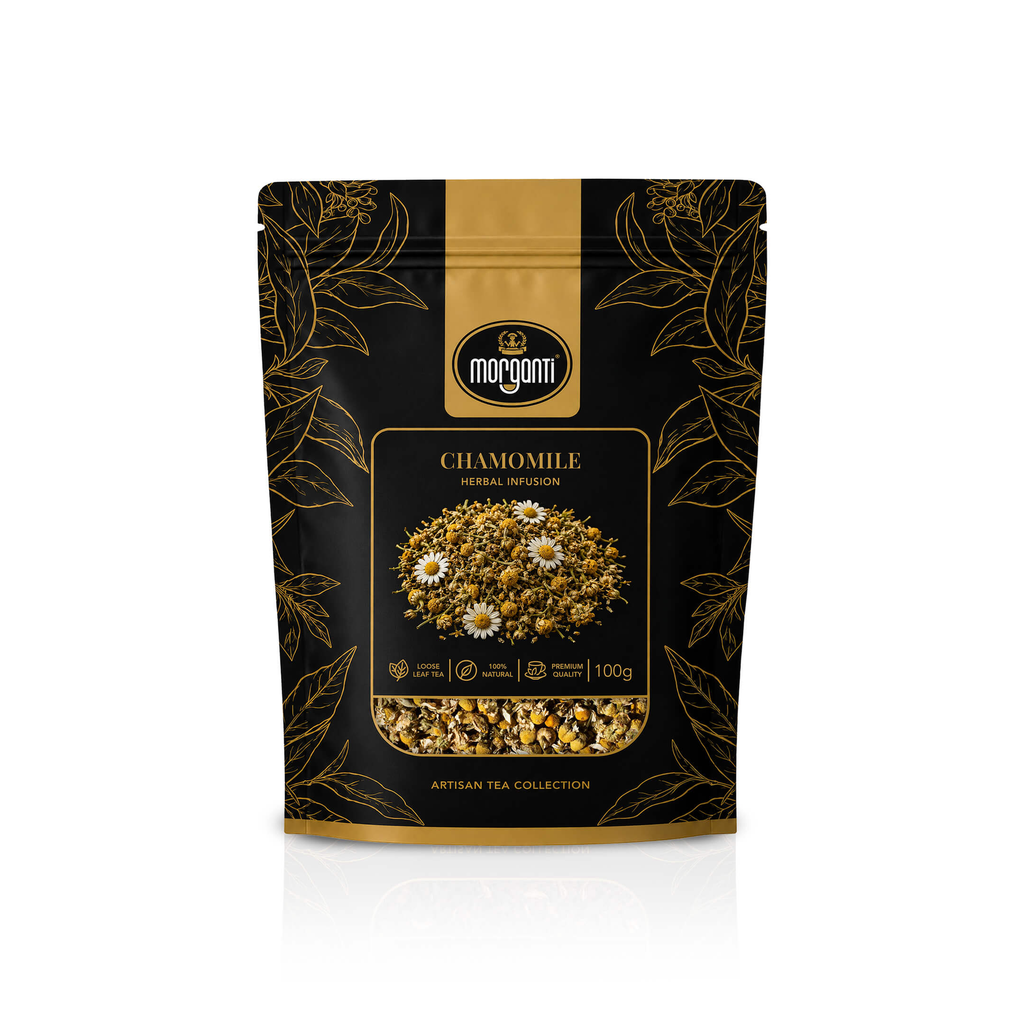 MORGANTI  LUXURY CHAMOMILE LOOSE TEA POUCH -100G