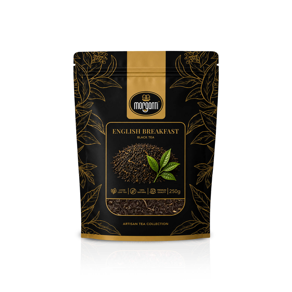 [2398. 250] MORGANTI LUXURY ENGLISH BREAKFAST LOOSE TEA POUCH - 250G