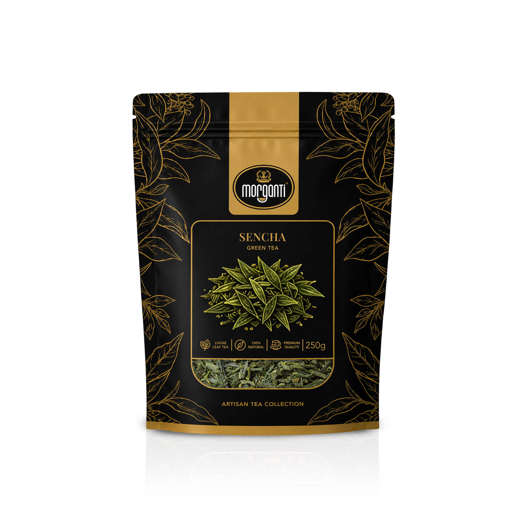 MORGANTI LUXURY SENCHA LOOSE TEA POUCH -250G